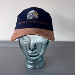 Alaska State Convention Navy and Tan Cap